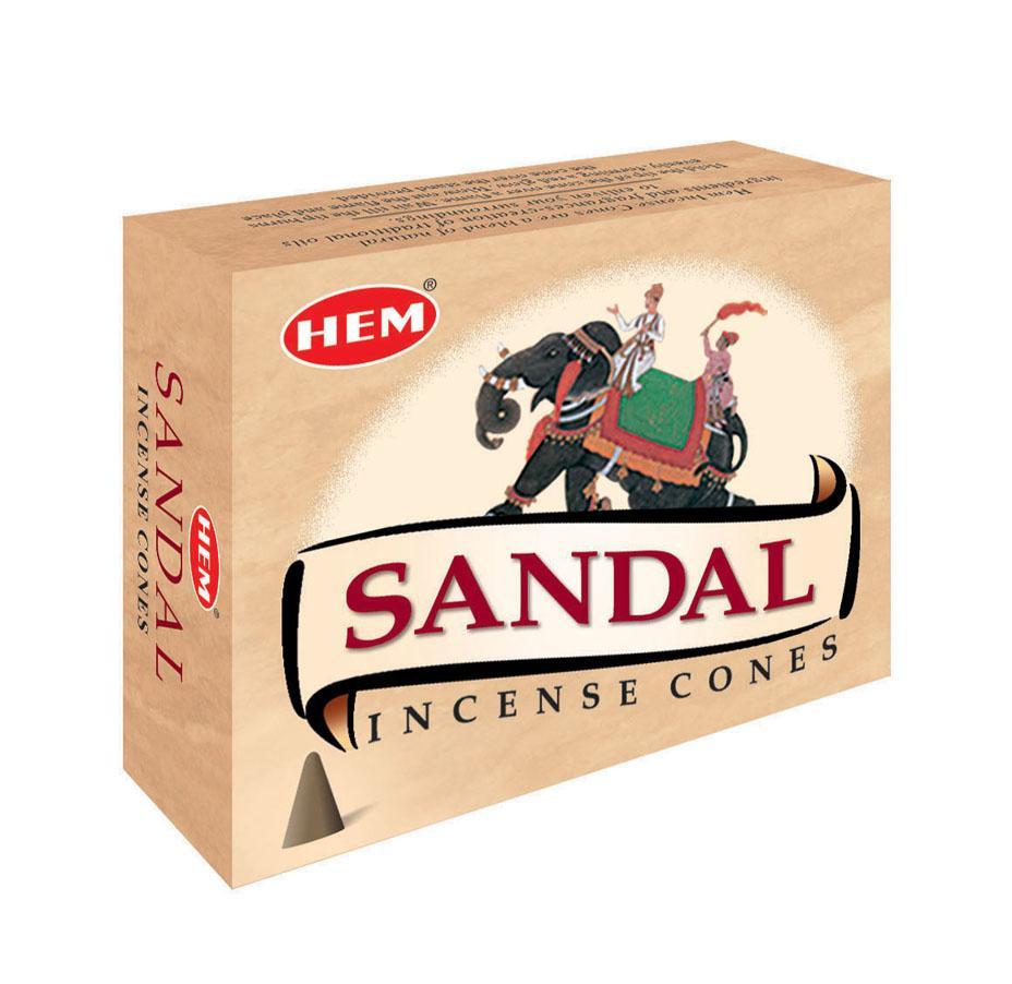 HEM - Sandal - 120 Incense Cones