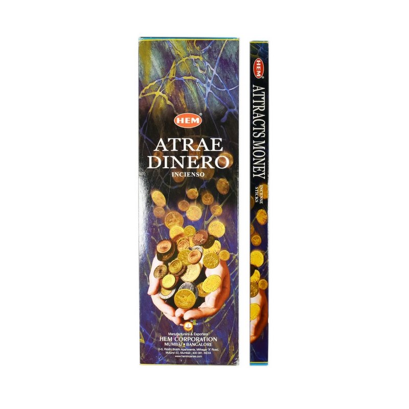 HEM Attracts Money Incense Sticks - 200 Sticks