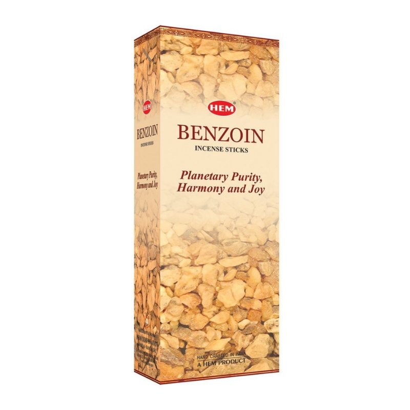 HEM Benzoin Incense Sticks - 120 Sticks