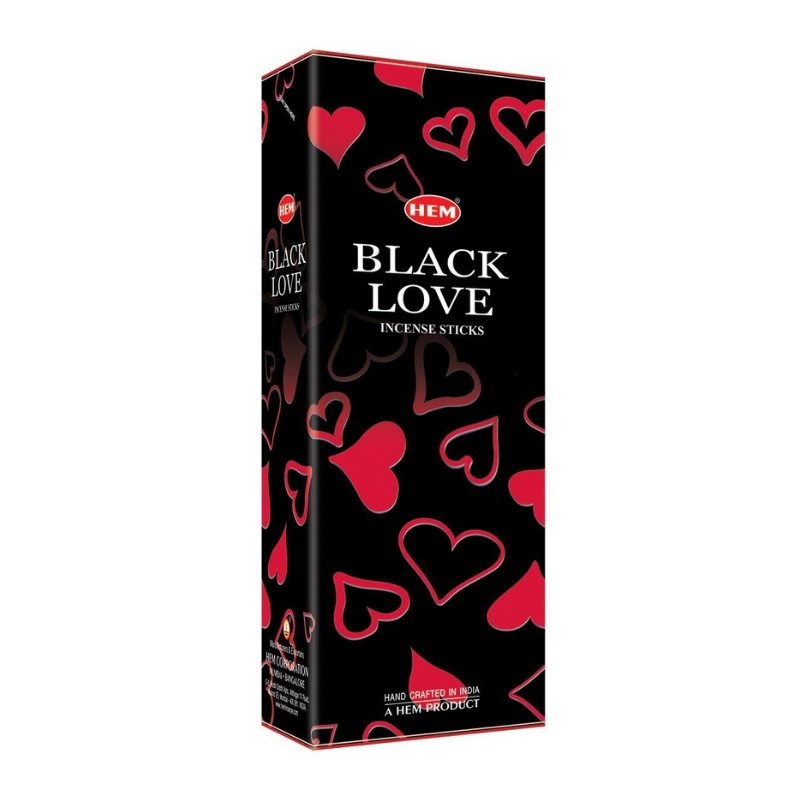 HEM Black Love Incense Sticks - 120 Sticks
