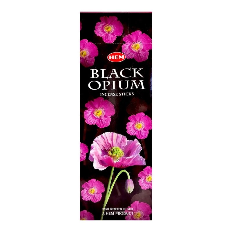 HEM Black Opium Incense Sticks - 120 Sticks