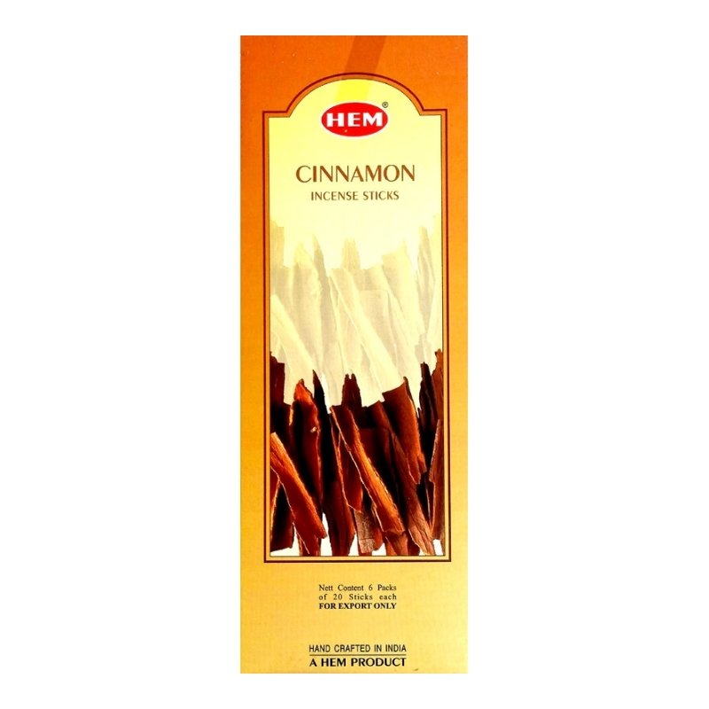 HEM Cinnamon Incense Sticks - 120 Sticks