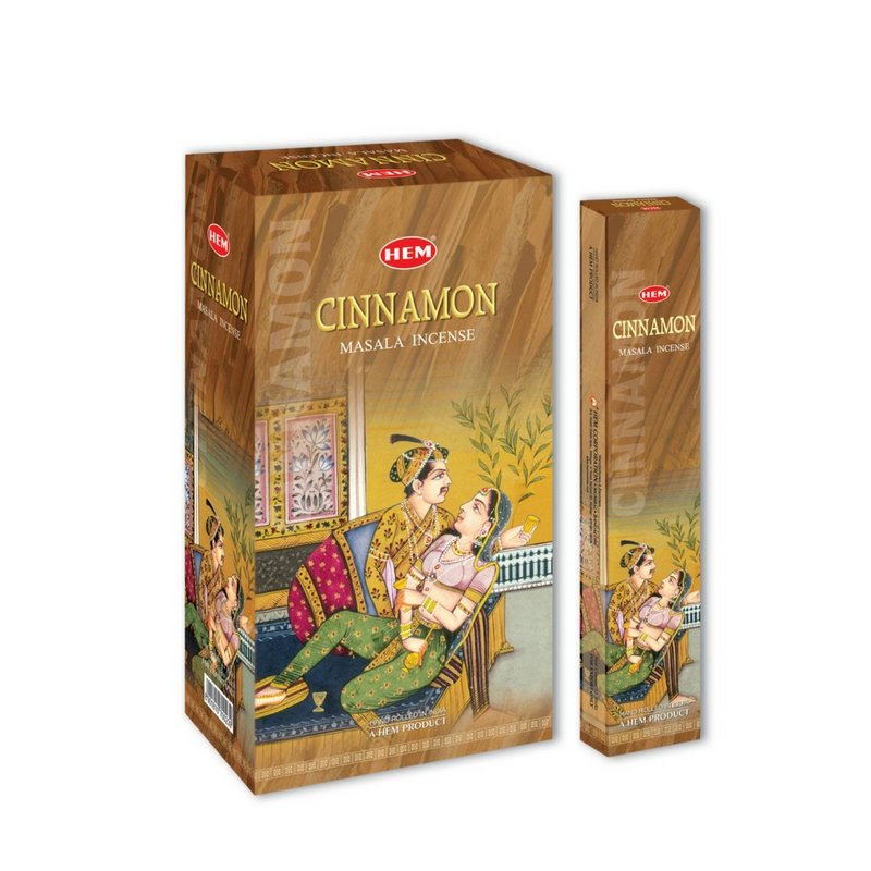 HEM Masala Cinnamon Incense Sticks - 180 Grams