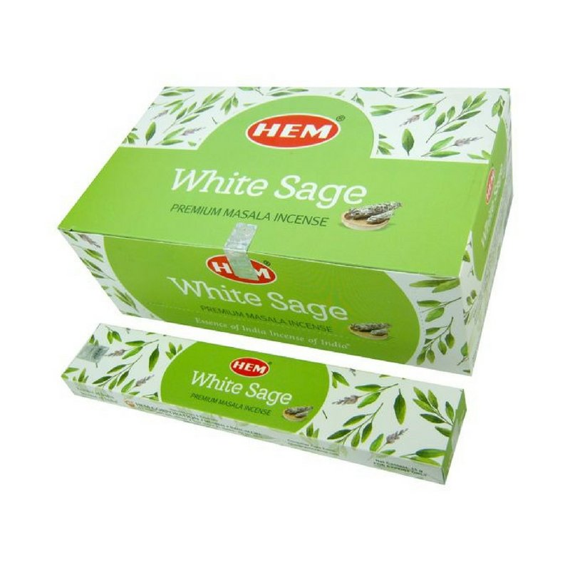 HEM Masala White Sage Incense Sticks - 180 Grams
