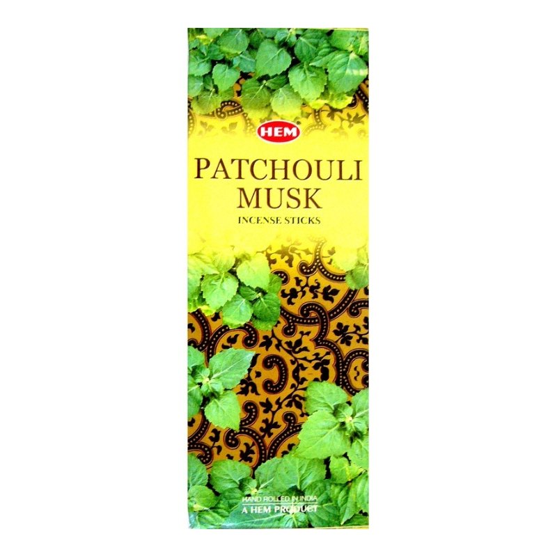 HEM Patchouli Musk Incense Sticks - 120 Sticks