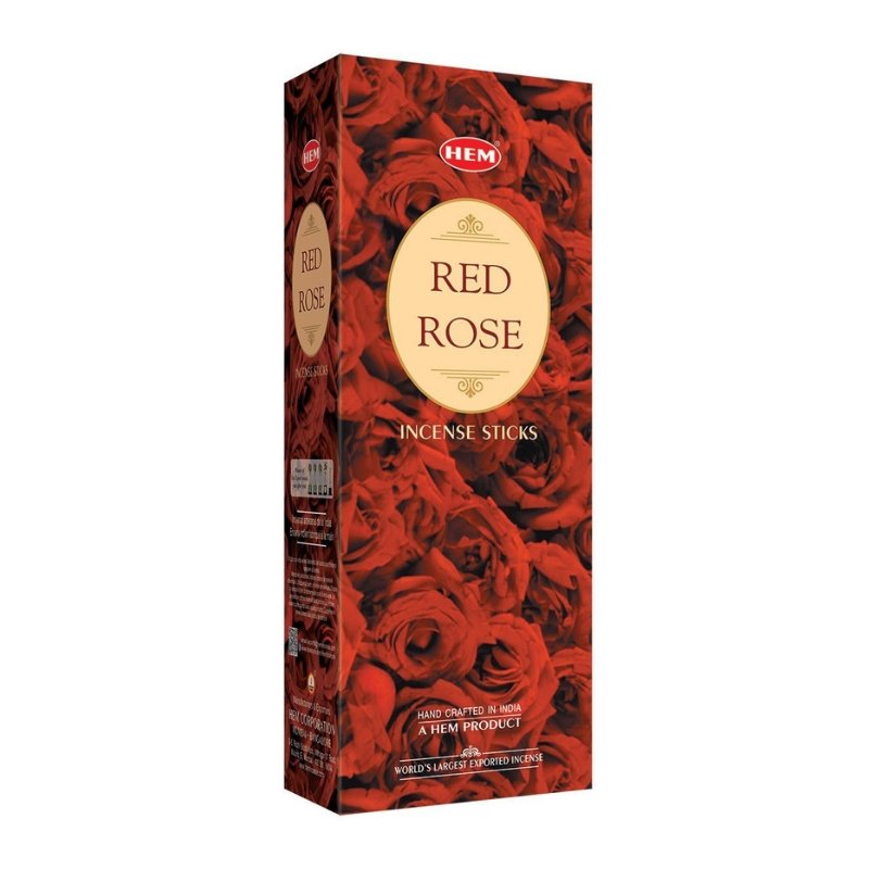 HEM Red Rose Incense Sticks - 120 Sticks