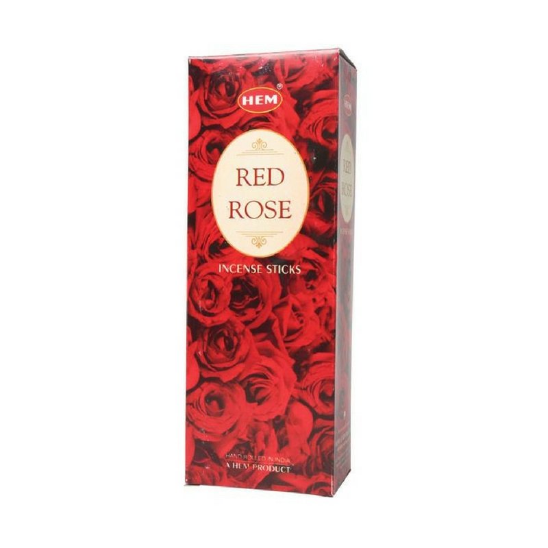 HEM Red Rose Incense Sticks - 200 Sticks