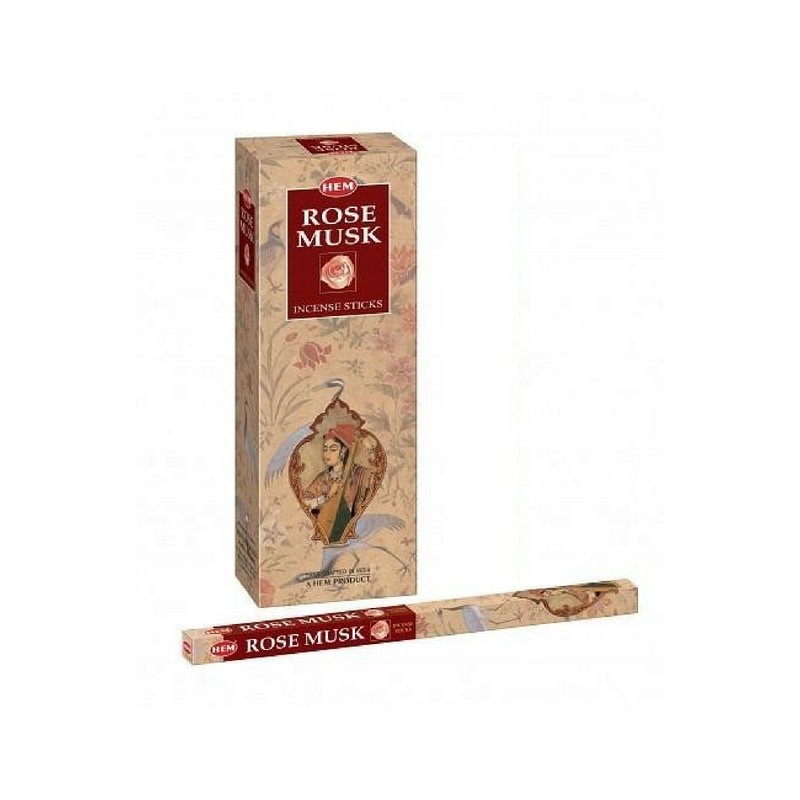 HEM Rose Musk Incense Sticks - 200 Sticks