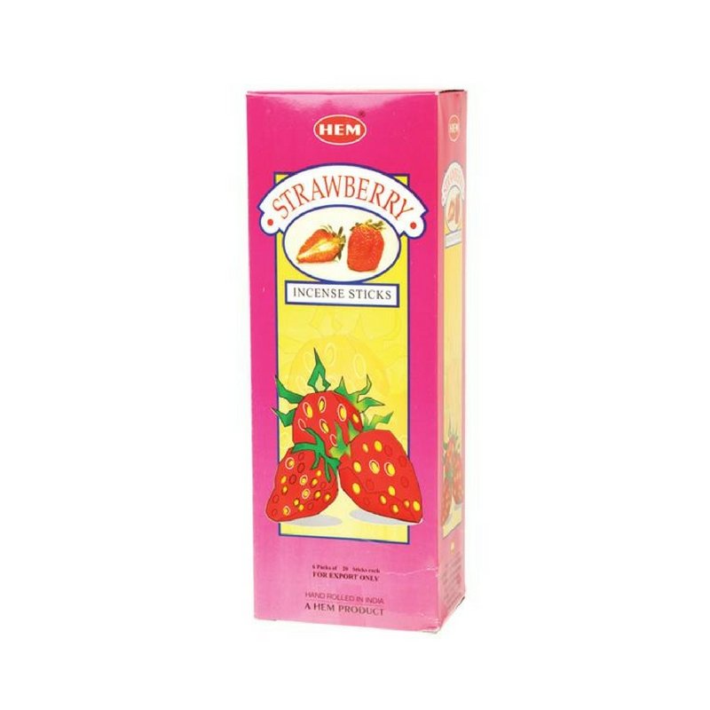 HEM Strawberry Incense Sticks - 200 Sticks