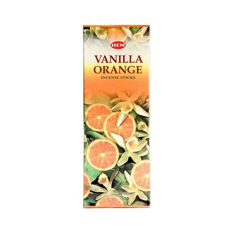 HEM Vanilla Orange Incense Sticks - 200 Sticks