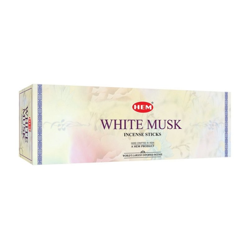 HEM White Musk Incense Sticks - 120 Sticks