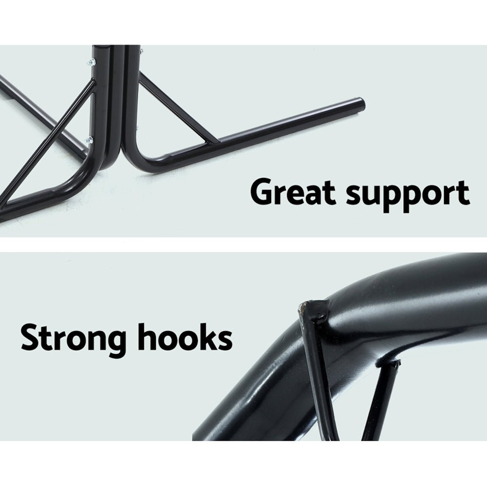 Double Hammock Chair Stand- 200KG Rating