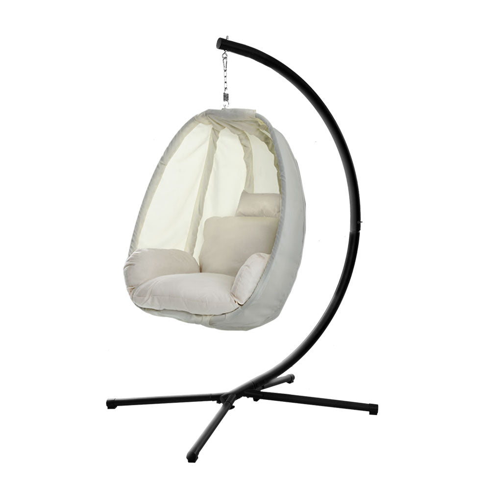 Patio Egg Hammock Pod With Stand
