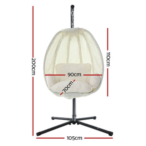 Patio Egg Hammock Pod With Stand