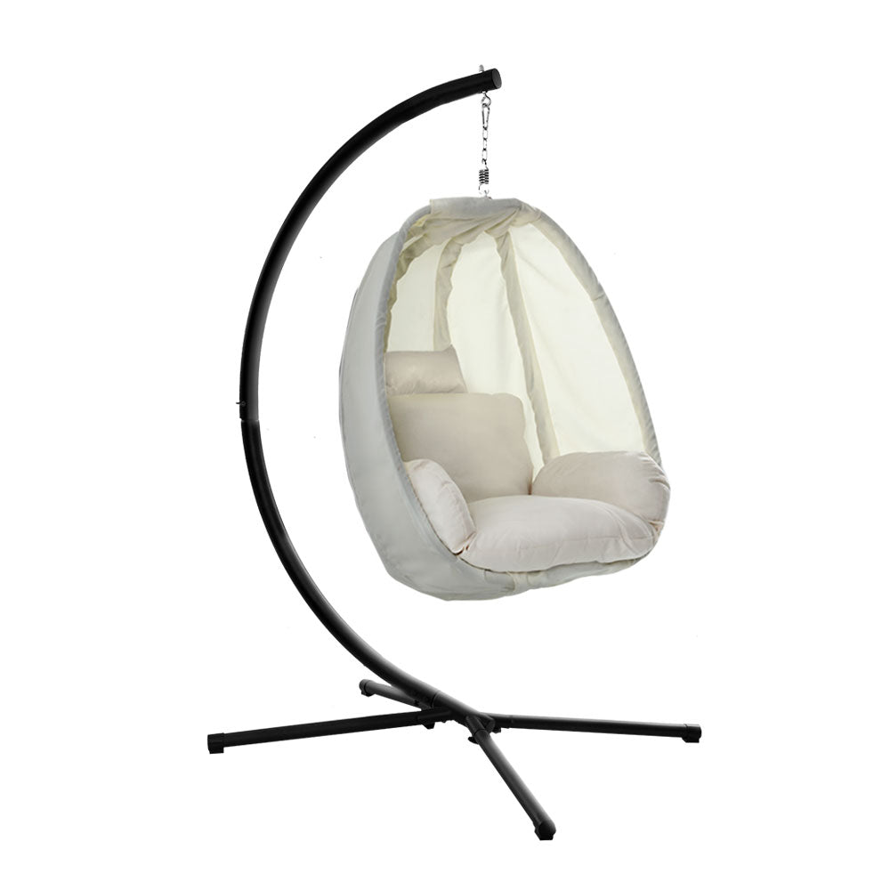 Patio Egg Hammock Pod With Stand