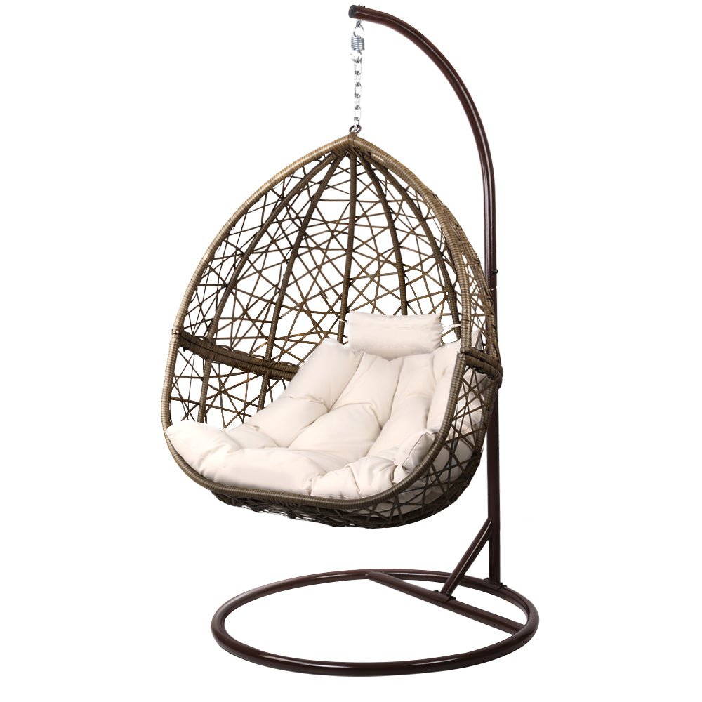 Brown Garden Hanging Swing Chair