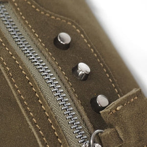 Genuine Leather Hippie Styled Business Handbag