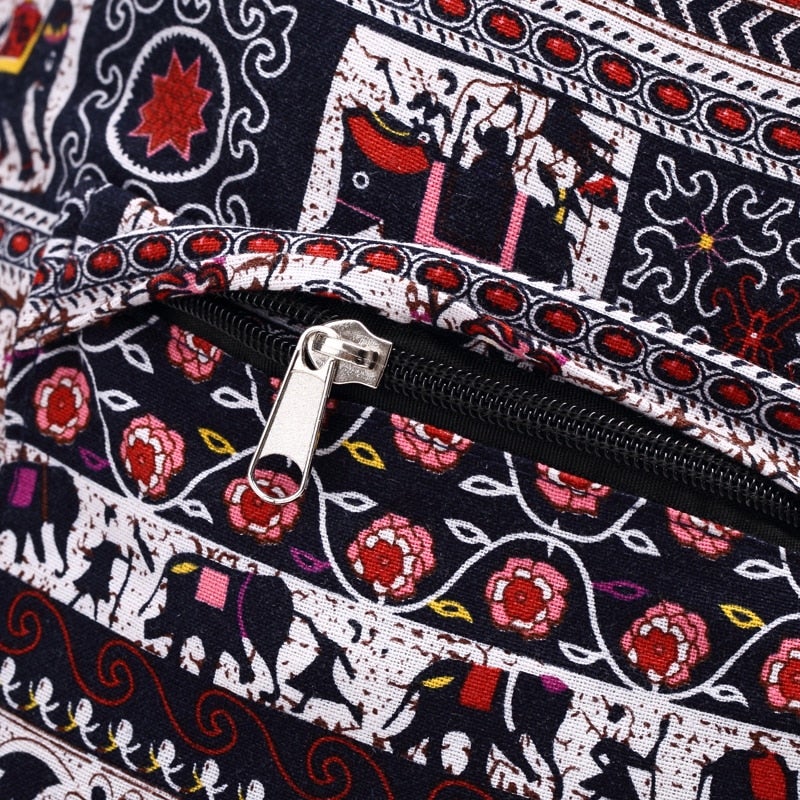 Aztec Hippie Styled Draw String Backpacks