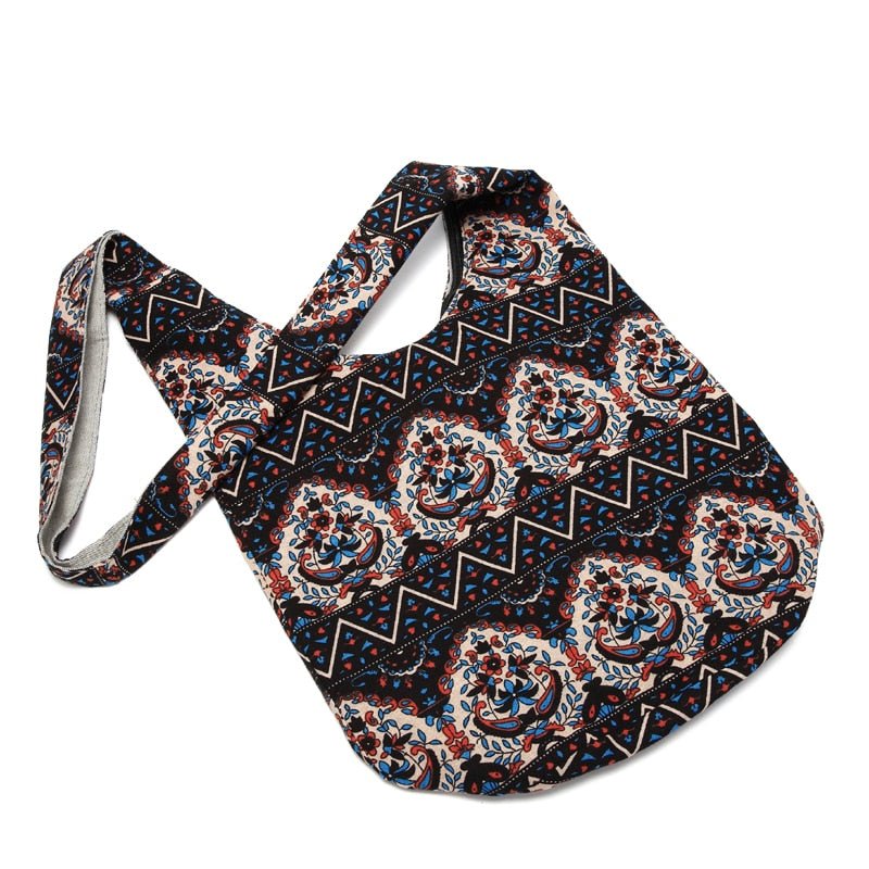Bohemian Style Messenger Bag Made From Premium Cotton