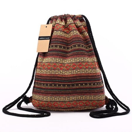 Premium Hippie Drawstring Shoulder Bags - Various Styles