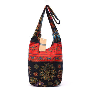 Bohemian Styled Hippie Aztec Folk Tribal Crossbody Bag