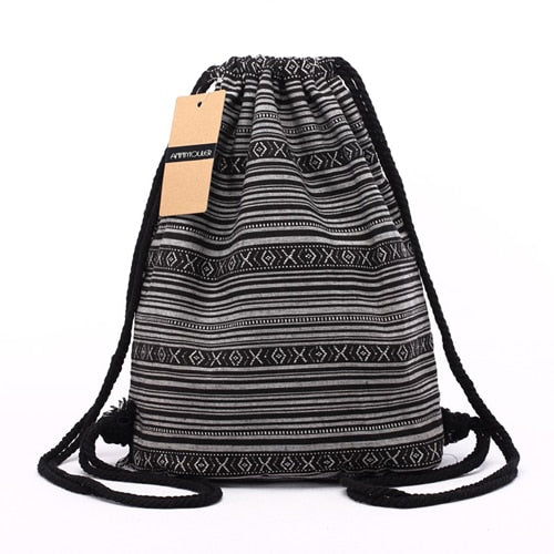Premium Hippie Drawstring Shoulder Bags - Various Styles
