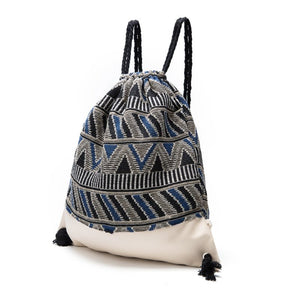 Cool Women's Tribal High Quality Draw String Back Pack