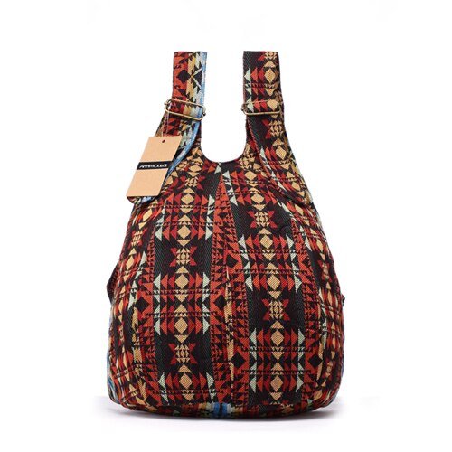Women's Mochila Cotton Fabric Bag - Various Designs