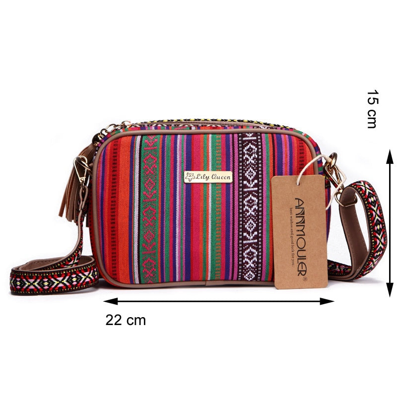 Elegant Vintage Small Women's Crossbody Bag