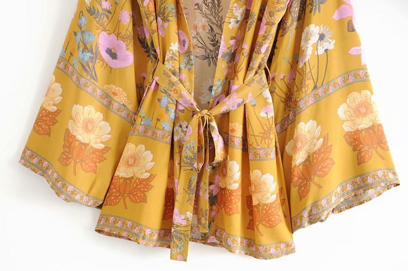Bohemian Kimono Dresses | Various Colours | S-L