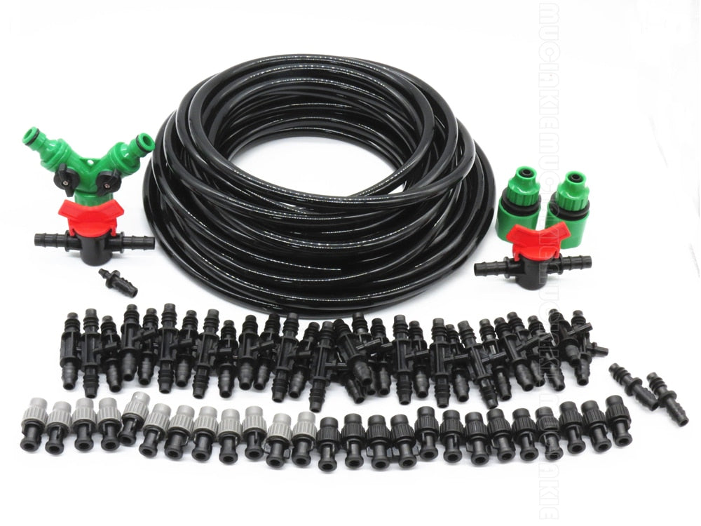 Hose Garden Misting Irrigation System - 25M