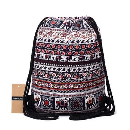Aztec Hippie Styled Draw String Backpacks