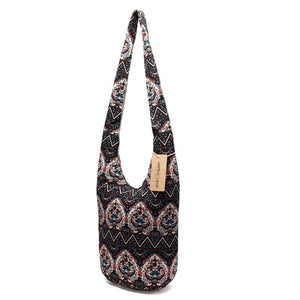 Bohemian Style Messenger Bag Made From Premium Cotton