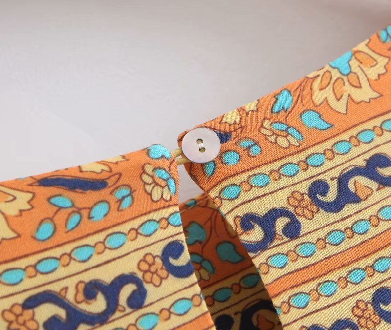 Women's Long Sleeved Bohemian Blouse Top | Loose Knited | S-L