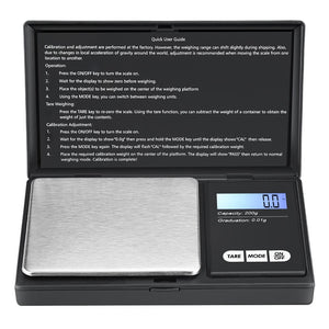0.01g-100g LCD Mini Electronic Digital Scale | Stainless Steel Plate