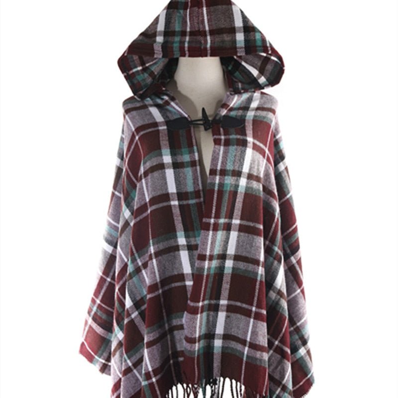 Festival Styled Blanket Poncho With Tassels | Classic Trailman | Free Size