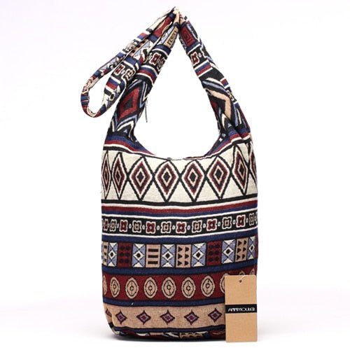 Women's Cool Cotton Sling Shoulder Bag - Various Designs