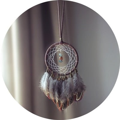 Beautiful Bohemian Handmade Dream Catcher With Inner Beads