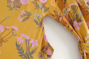 Bohemian Kimono Dresses | Various Colours | S-L