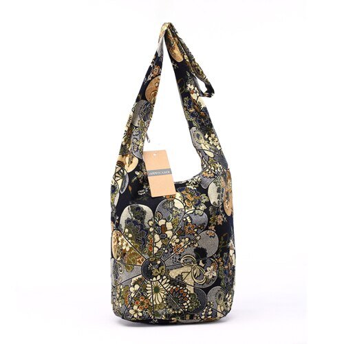 Women's Cool Cotton Sling Shoulder Bag - Various Designs