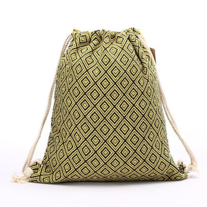Premium Elegant Gypsy Rucksack Draw String Bags