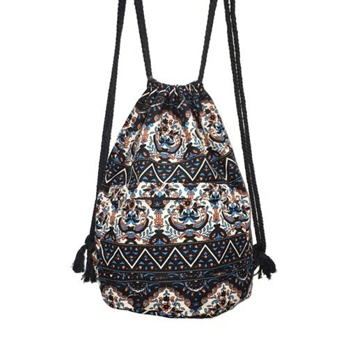 Premium Hippie Drawstring Shoulder Bags - Various Styles