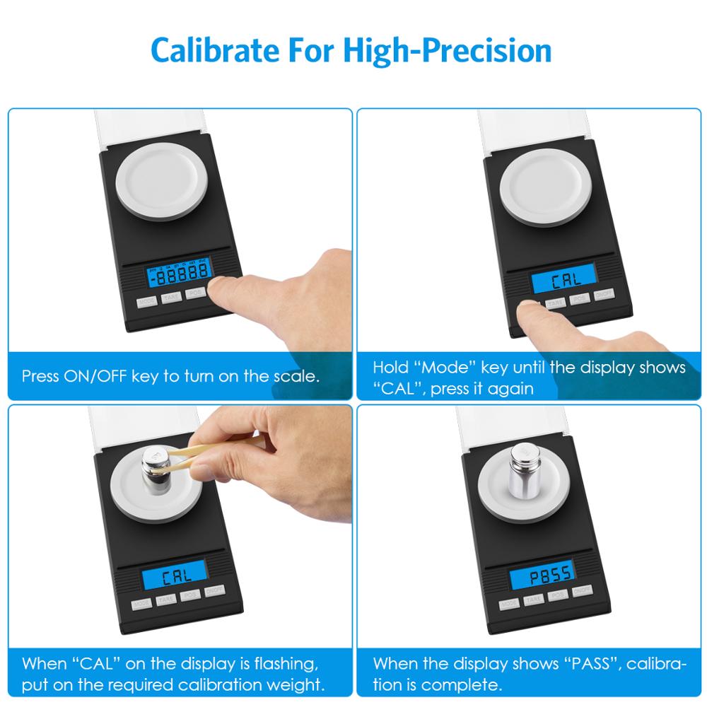 0.001g - 50g Mini Digital Kitchen Scale Scale