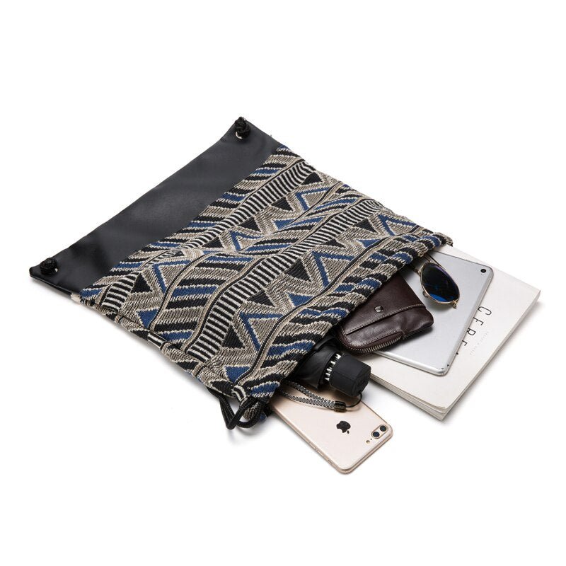 Cool Women's Tribal High Quality Draw String Back Pack