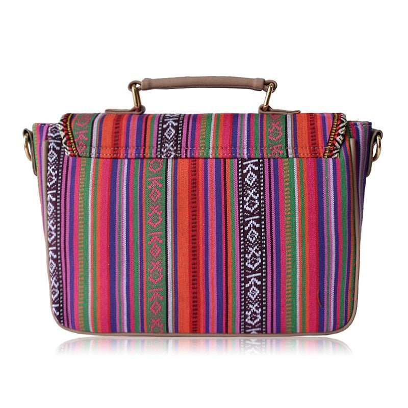 Aztec Bohemian And Hippie Styled Shoulder Cross Body Bag - Various Colours