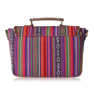 Aztec Bohemian And Hippie Styled Shoulder Cross Body Bag - Various Colours