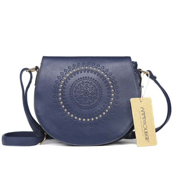 Small Floral Messenger Bag With Shoulder Strap