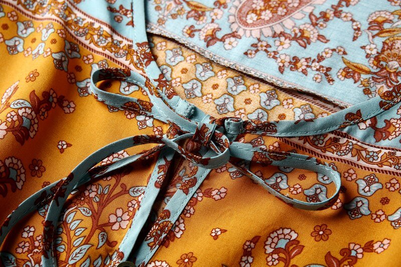 Relaxed Vintage Styled Hippie Blouse Top | S-L | 2 Colours