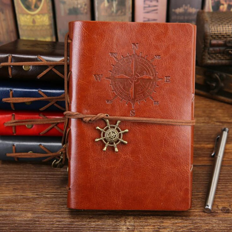 Spiral Leather Journal | Various Colours & Sizes