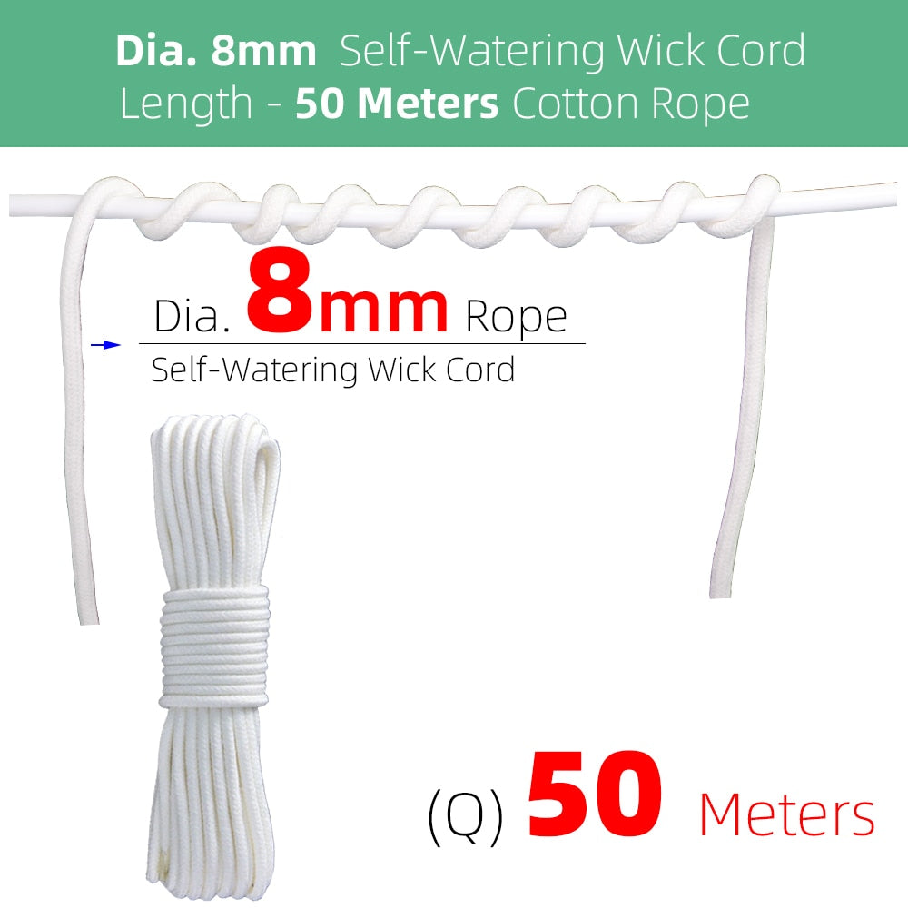 High Quality Self-Watering Hydroponic Wick Rope - Various Sizes
